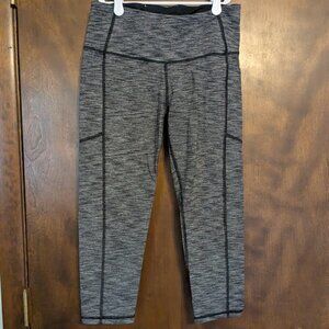 Victoria's Secret Sport marled grey capris